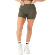 Unit - Womens Tempo Mini Active Shorts (Military)