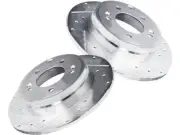 Rear Brake Rotor Set For 2014-2016 Kia Cadenza 2015 HD975SP (for: Kia)
