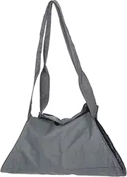 ibasenice Yoga Mat Storage Bag Durable Lightweight Yoga Bag with Shoulder Strap for Multiple Mats and Accessories Grey Canvas Design