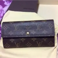 在飛比找Yahoo!奇摩拍賣優惠-LV M61734 Monogram 經典款 發財包 長夾 