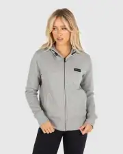 Unit Ladies Hoodie Latch Grey