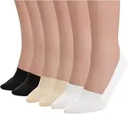 [Lystaii] 3 Pairs Women Summer Thin No Show Ankle Socks Low Cut Liner Ice Feeling Non Slip Socks, BlackWhiteColour