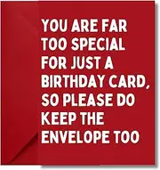 LimaLima Funny Birthday Card For Him Her Perfect For 30th 40th 50th 60th