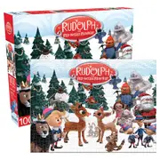 1000pc Aquarius Rudolph The Red-Nosed Reindeer 25x20cm Jigsaw Puzzle Kids 3y+