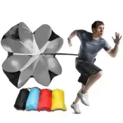 Adjustable Speed Parachute Agility Training Umbrella Football Soccer Resistance