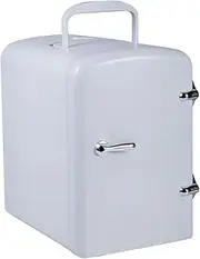Portable Mini Fridge, Compact Car Refrigerator Mini Fridge Cooler and Warmer Portable Compact Personal Fridge Semiconductor Electronic Fridge Food Cosmetics Fridge for Home of Portable Car Fridge for