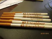 Excalibur Resort Hotel and Casino Las Vegas-Bic Pens (5) - new old stock
