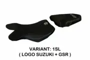 SUZUKI GSR 750 Tappezzeria Italia Seat Cover SILVER 326