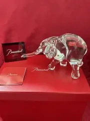 NIB FLAWLESS Glass BACCARAT France Crystal 8.5” LOET TANGANYIKA ELEPHANT Figure