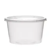 5pk 500ml Round Reusable Food Containers with Lids