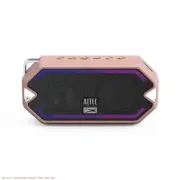 Altec Lansing HydraMini Waterproof Bluetooth Speaker - Petal Pink *NEW & SEALED*