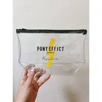 在飛比找蝦皮購物優惠-PONY EFFECT 限量妞妞聯名化妝包 收納包 透明收納