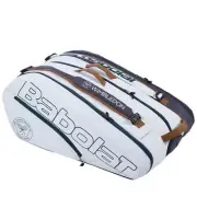 BABOLAT PURE WIMBLEDON RH12 RACQUET BAG WHITE/GREY 191518 751217 Tennis Bag