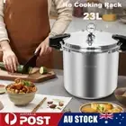 AU 23L Kitchen Large Capacity Pot Aluminum Pressure Cooker/Canner w/Steam Guage