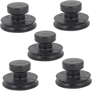 Kisangel 5pcs Suction Handle for Singing Bowls Lightweight and Portable Suction Tool for Easy Lifting and Protection From Scratches for Convenient Use