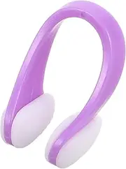 UKCOCO Swimming Nose Clip Nose Clips Swimming Adult Swimmers Nose Clip Adult Swimming Accessories for Men Silicone Nose Clips Swimming Swim Nose Clip Swimmer Nose Clip Purple Silica Gel