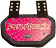 No Fly Zone Football Back Plate - Back Bone Protection for Shoulder Pads