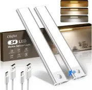 under Cabinet Lighting, Motion Sensor 54 LED under Cabinet Lights, 1500Mah USB R