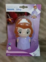 Disney Sofia the First Night Light Softpals Portable NEW