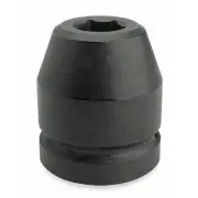 Proto Impact Socket 1 Inch Drive 2 3/4 SAE 6 Point Standard Deep Black Oxide