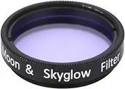1.25 Inch Moon Filter, Sky Glow & Moon Filter Optical Glass for Reduced Light Pollution 31.7 mm for Telescopic Eyepiece