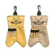 Golf Ball Bag Pouch Funny Golf Accessories Sacks Portable Golf Pockets Gag Gift