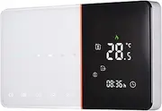 [chaojiu] 95-240V Programmable Thermostat 5+1+1 Six Periods Touchscreen LCD with Backlight Water Heating Temperature Controller 5A