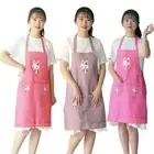Antifouling Clothes Household Bib Apron Oil-proof Cleaning Aprons Cooking