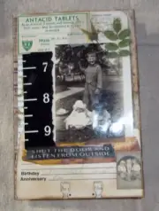 TRUE VTG JUNK JOURNAL WRITING JOURNAL TRAVEL JOURNAL ECLECTIC ACCORDION YOUTH