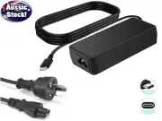 65W Laptop Charger AC Adapter Type C USB-C for HP Lenovo Dell Toshiba Acer Asus