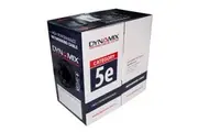 Dynamix C-C5EEXT-SLDBK Cat5e UTP External Solid Cable - 305m - Black 24AWG x 4P