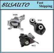 3PCS MOTOR & TRANS MOUNT FIT 2014-2016 MAZDA CX-5 2.5L 2WD - AUTO TRANS (for: Mazda)