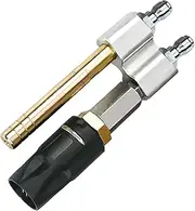 M5 Twist Nozzle,3-7 GPM Two-in-one Adjustable Downstream Soft Wash Nozzle,1/4" Quick Connect, Golden High Reach Spray Nozzle,Adjustable Shooter Tips