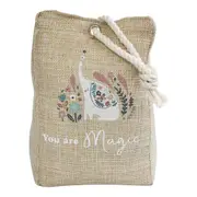 Magic 19cm Doorstop Home/Office Room Weighted Heavy Door Stopper Decor Beige