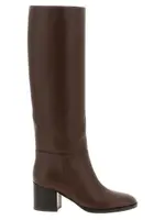 [Gianvito Rossi] Gianvito Rossi-Santiago Stivali E Stivaletti Marrone-Donna 40
