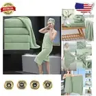 Jumbo Quick Dry 35"x70" Bath Sheets Set of 4 - Luxe Microfiber & Nautical Style