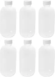 UPKOCH Water Reloading with Lids Reusable Water Bottle Collapsible Travel Size Perfume Refill Bottle Small Bottles Drinks Flask Transparent Pp