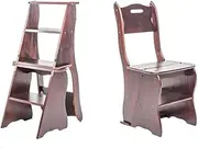 Outdoor Home Dual-Purpose Step Stool,Stair Chair Full Ladder Chair Dual-Use Step Ladder Ladder Multifunctional Chair,B