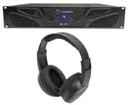 Crown Pro XLi800 600w 2 Channel DJ/PA Power Amplifier Amp XLI 800 + Headphones