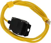 HAWILLOSCH Automobile Line Ethernet Connector Tools to Interface Cable Adapter Cable for Auto Car Test Coding Cables Ethernet Cable Obd2 Adapter Cable for Auto Abs