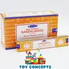 SANDALWOOD NAG CHAMPA INCENSE STICKS 15g bulk lot pack satya scent fragrance