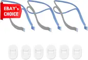 Replacement Headgear for ResMed AirFit P10 Nasal Pillow CPAP Mask 3 Straps 6 Adj