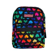 MDI BooBoo Backpack Minis Heart Black Novelty Mini Bag 11x15cm Kids 3y+