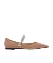 Baily pointed-toe flat pumps 35 Nude