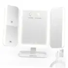 Makeup Mirror with Lights, Rechargable Lighted Vanity Mirror with 116 LEDs,
