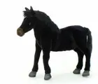 New Hansa Toys Large Plush Black Beauty Wild Poseable Horse Animal