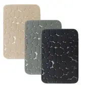 50x80cm 3D Super Absorbent Non-Slip Bath Mat with Memory Foam for Bathroom Use