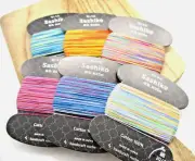 Japanese Embroidery SASHIKO THREAD SERIA 20m 6COLORS Danzome thin