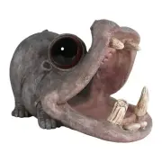 Decorative Hippo Gutter Downspout Extension Outdoor Statues Sculpture Garden ...