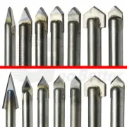 Carbide Engraving Bits Tool Cutter For Marble Granite Stone CNC 30°-120° Degree